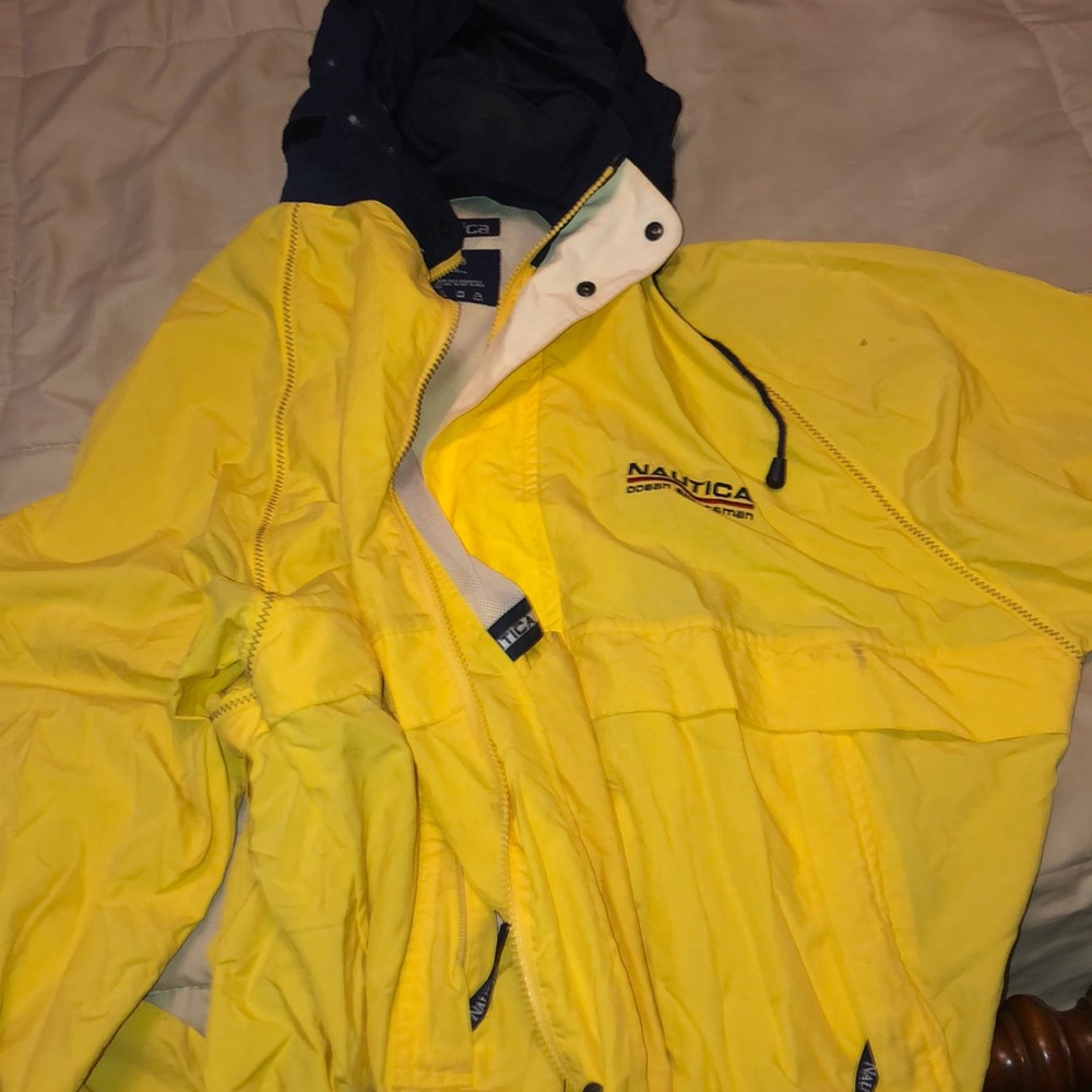 Vintage nautica rain jacket